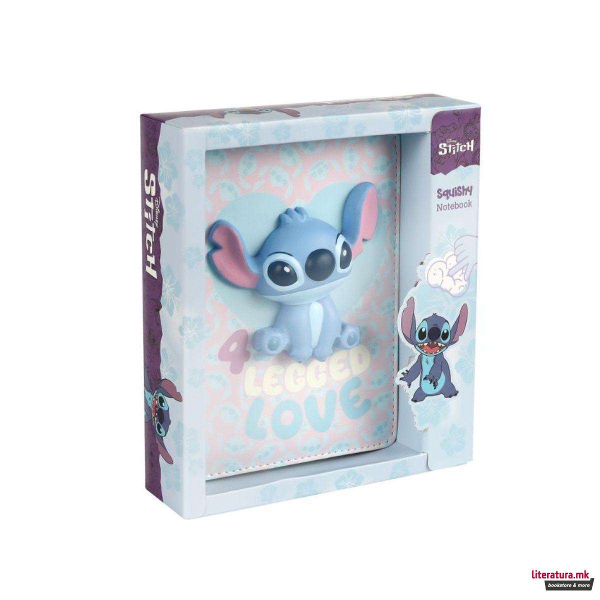 Нотес, Disney: Stitch Pastel - Squishy 