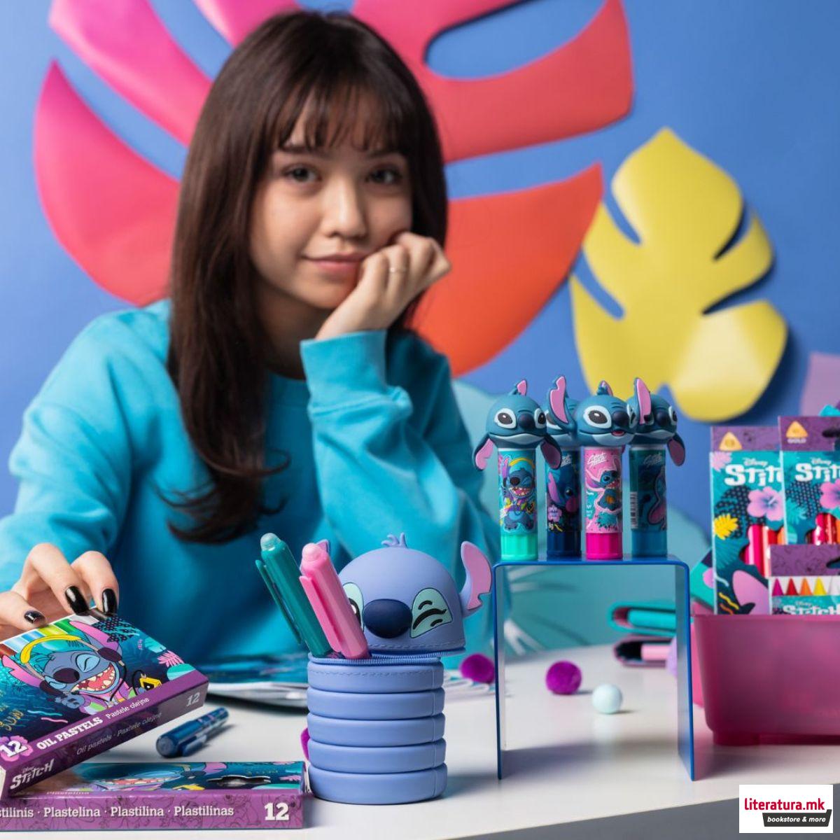 Пластелин, Disney: Stitch - Blue, 1/12 