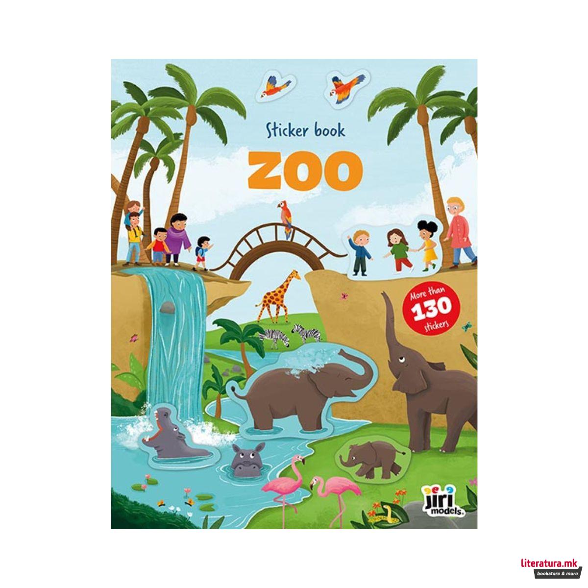 Сликовница со стикери - ZOO 
