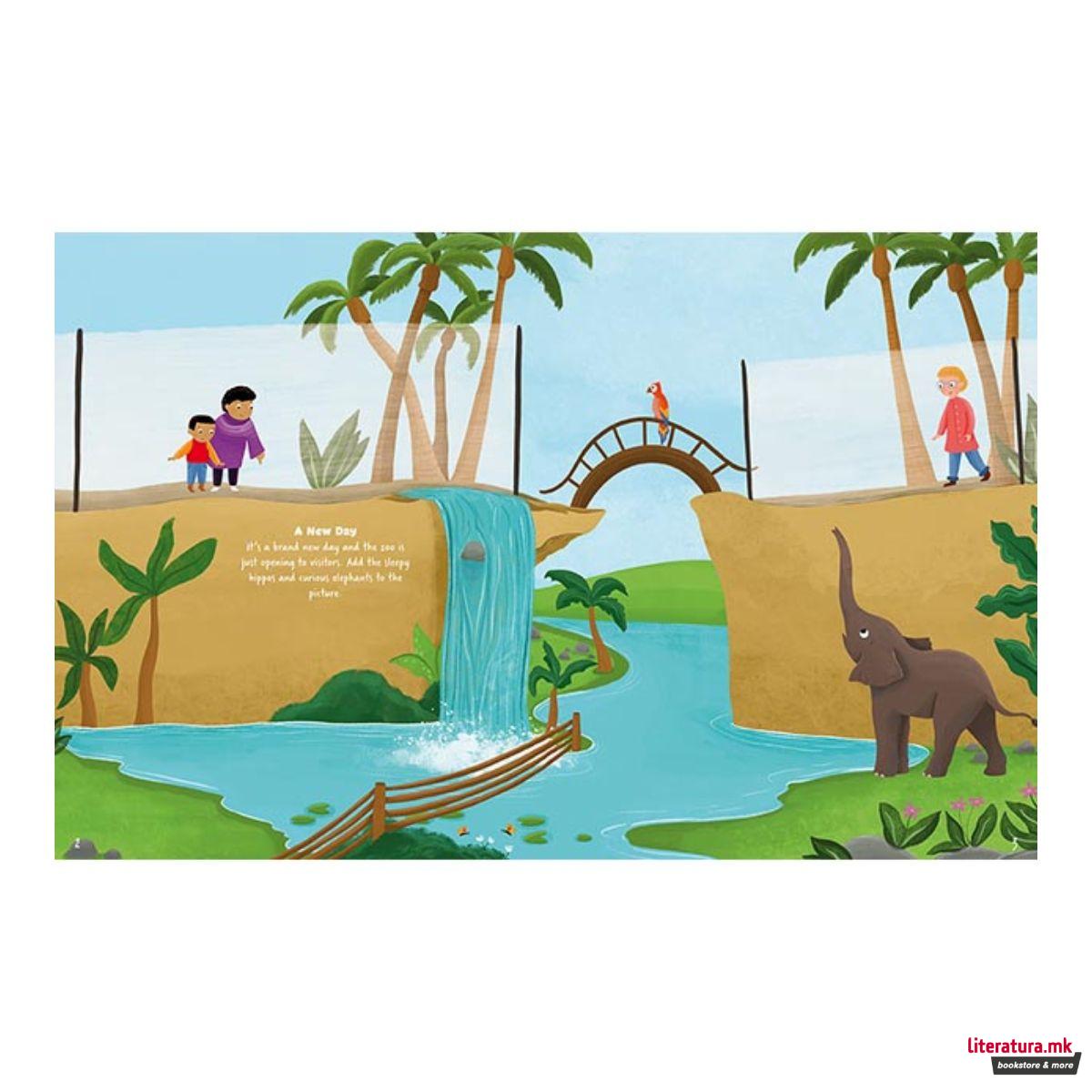 Сликовница со стикери - ZOO 