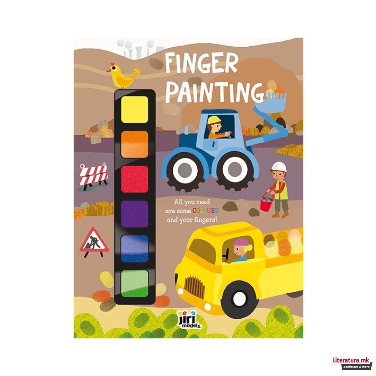 Боенка за сликање со прсти - Машини 