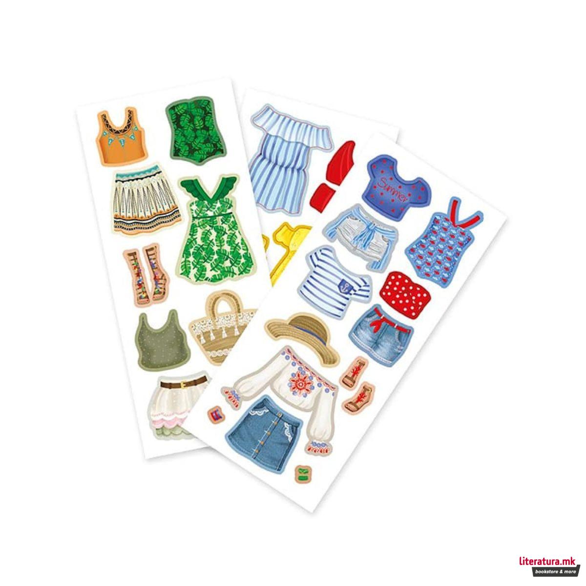 Кукла со магнети - Vacations 