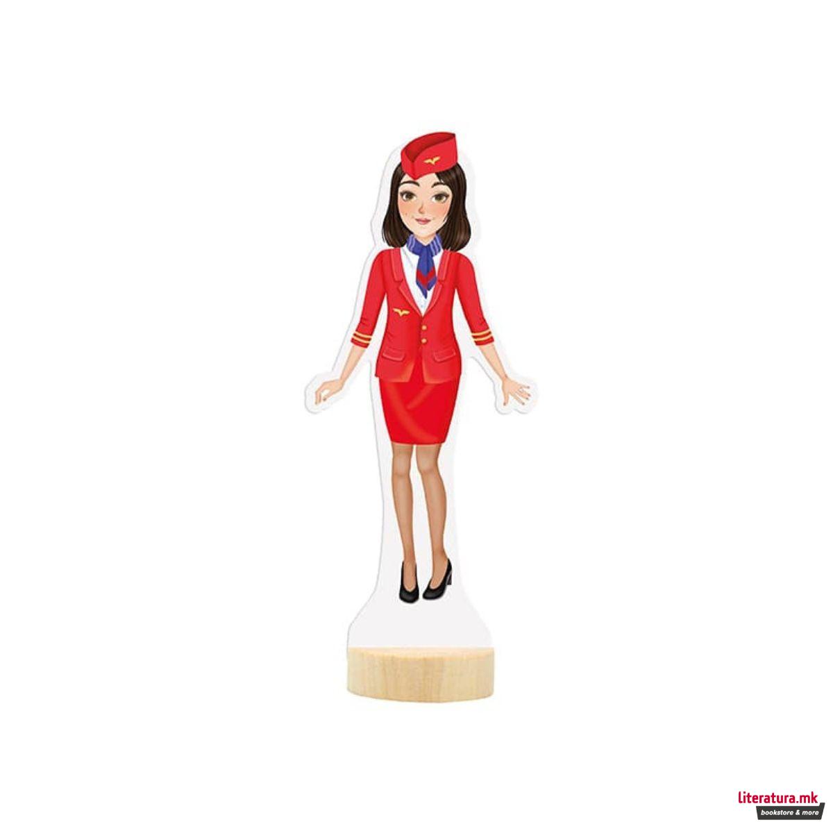 Кукла со магнети - Jobs 