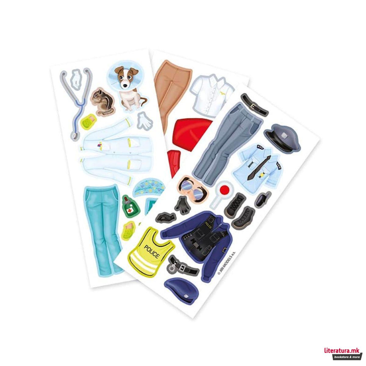 Кукла со магнети - Jobs 