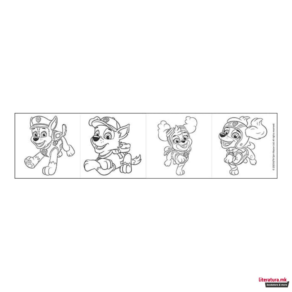 Меморија со боење 'Paw Patrol' 