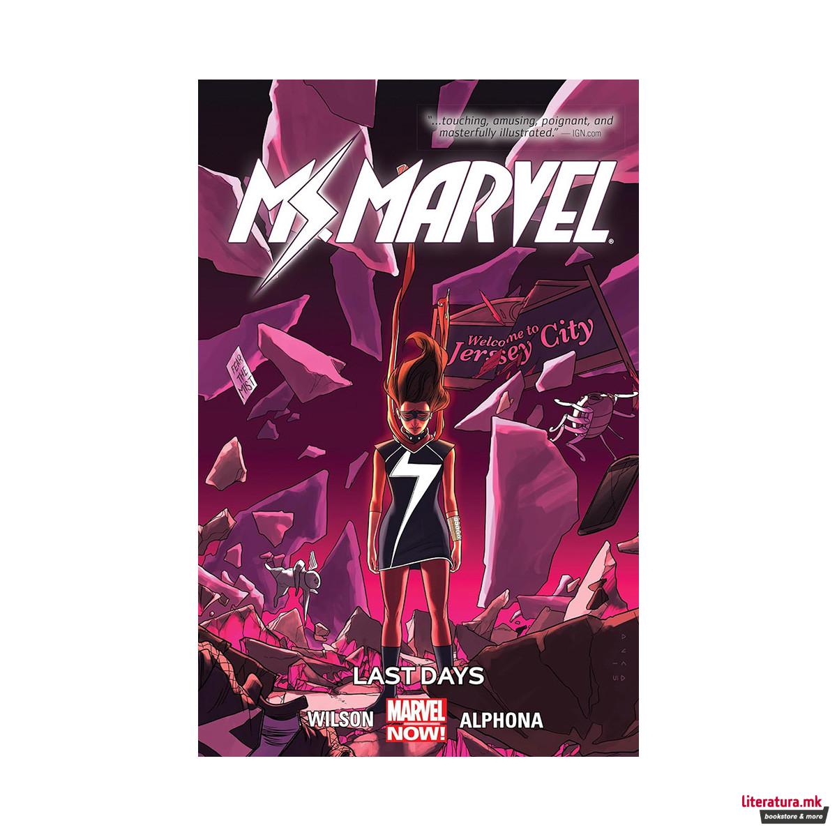 Ms. Marvel Vol. 4: Last Days (Marvel Now) 