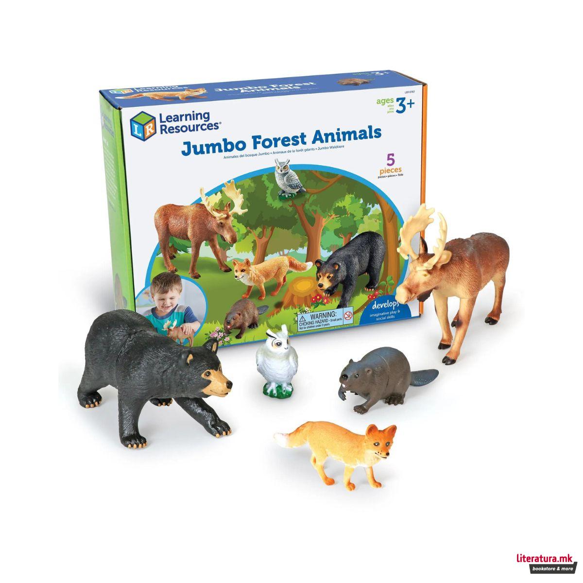 Сет фигури, Jumbo Forest Animals