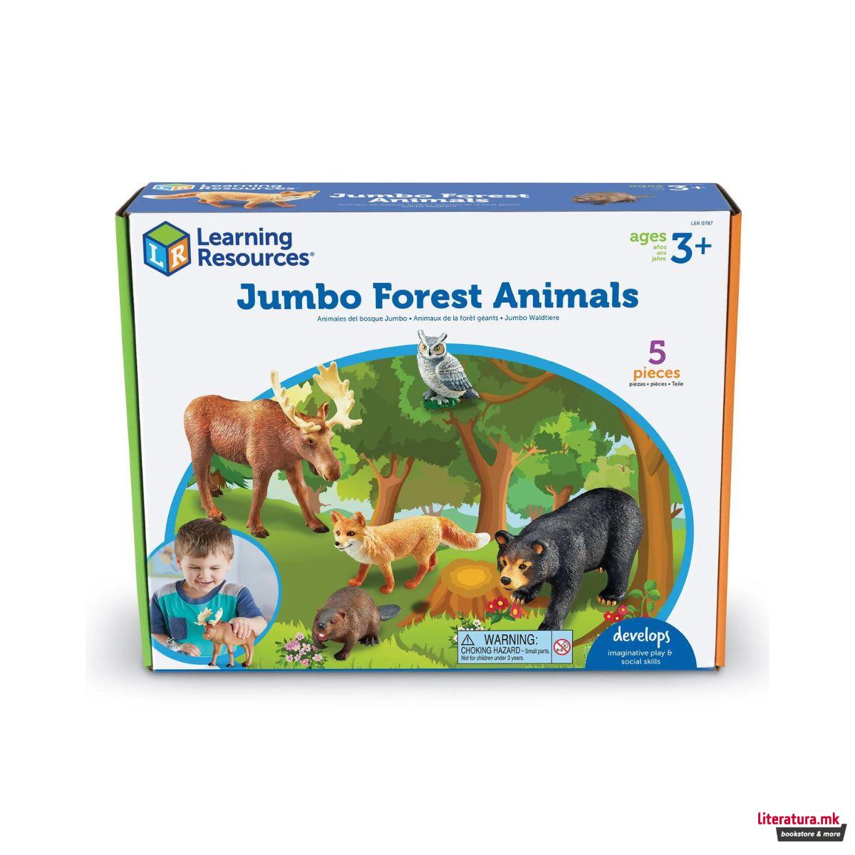 Сет фигури, Jumbo Forest Animals