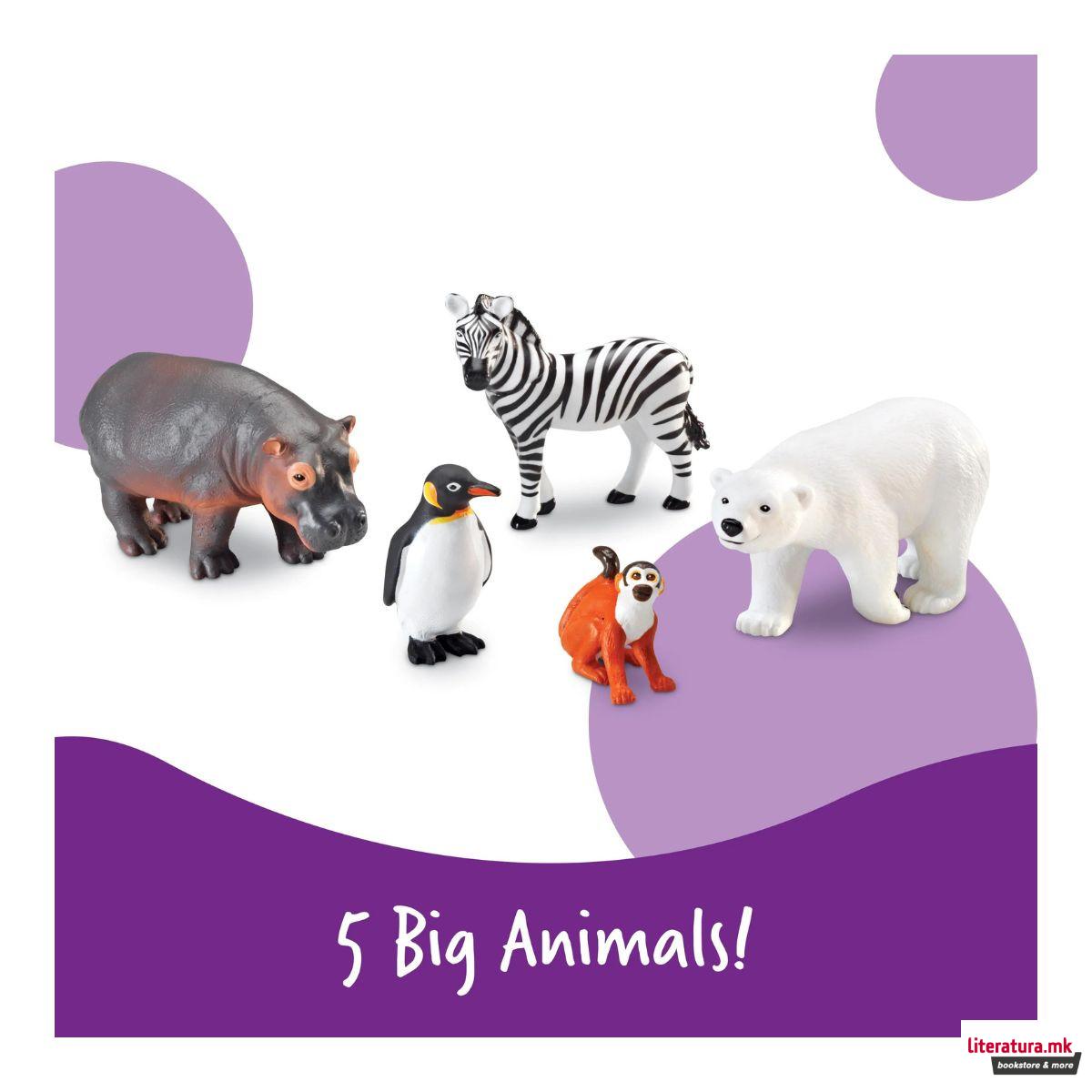 Сет фигури, Jumbo Zoo Animals 