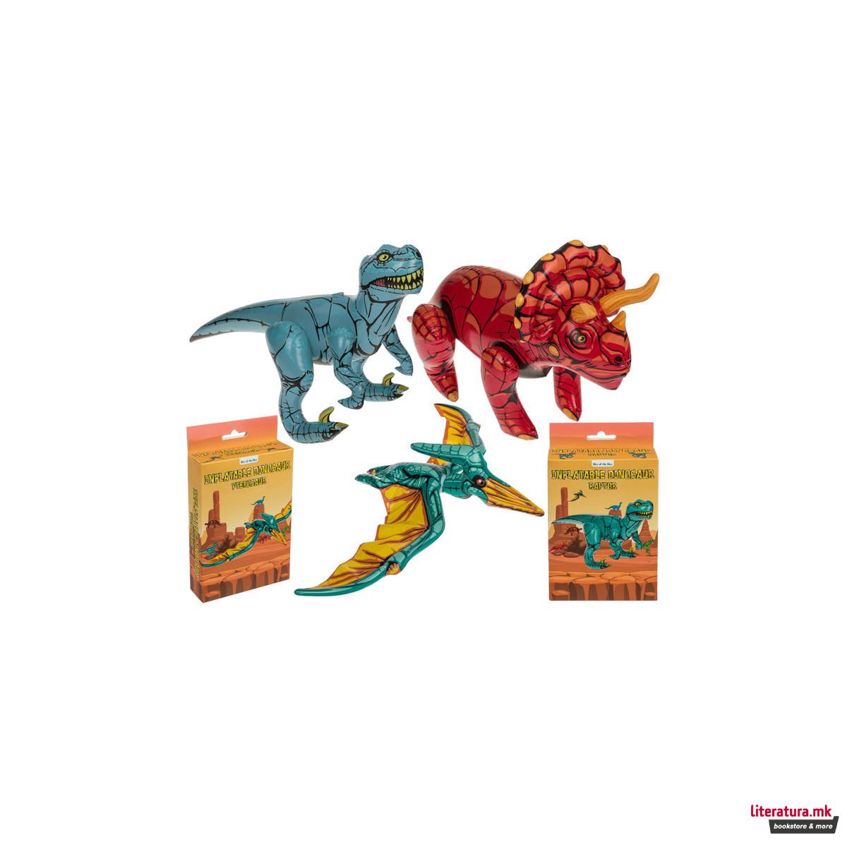 Фигура на надувување - Диносаурус 2, 60 цм, 3 модели 