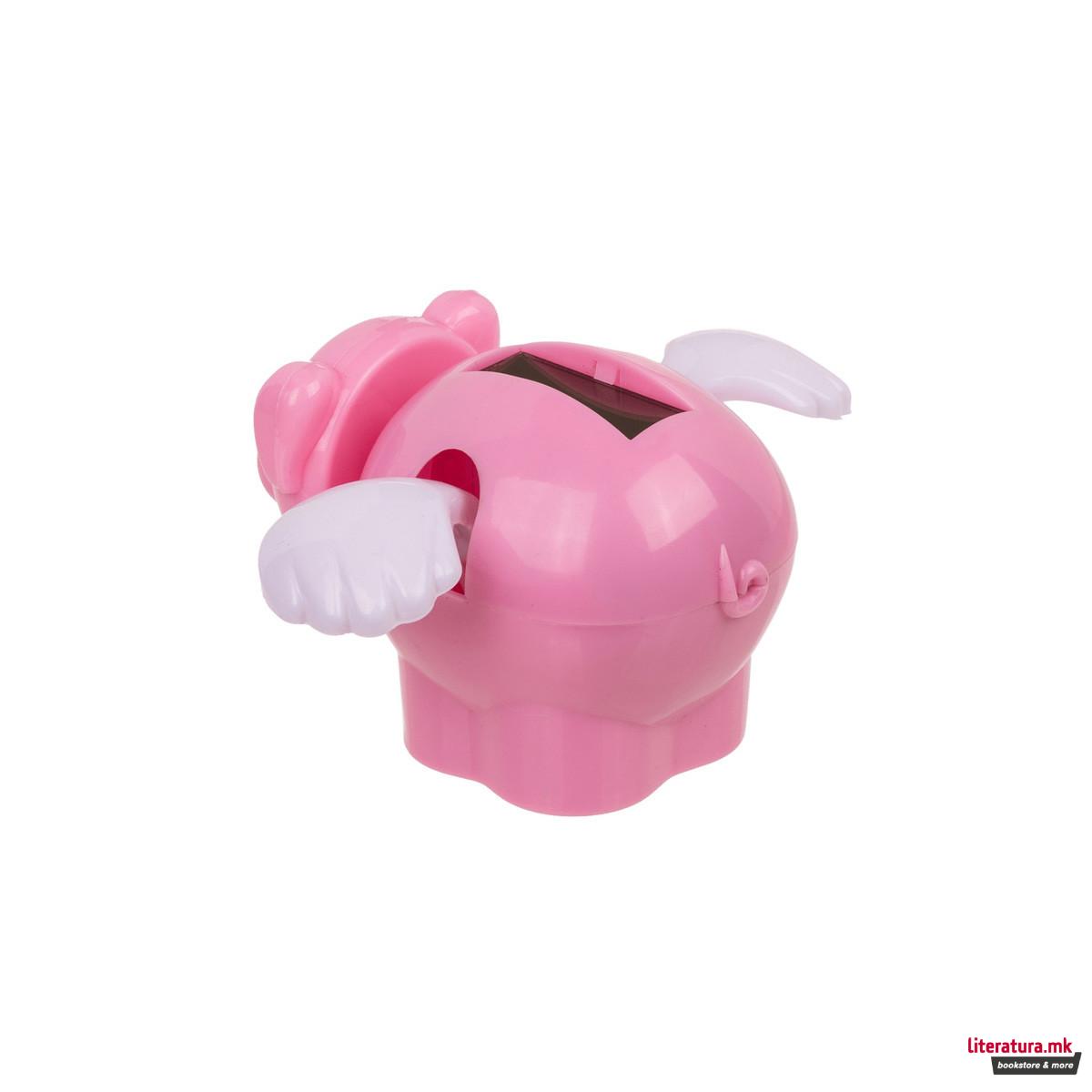 Соларна фигура - Летечко прасе, 6 цм 