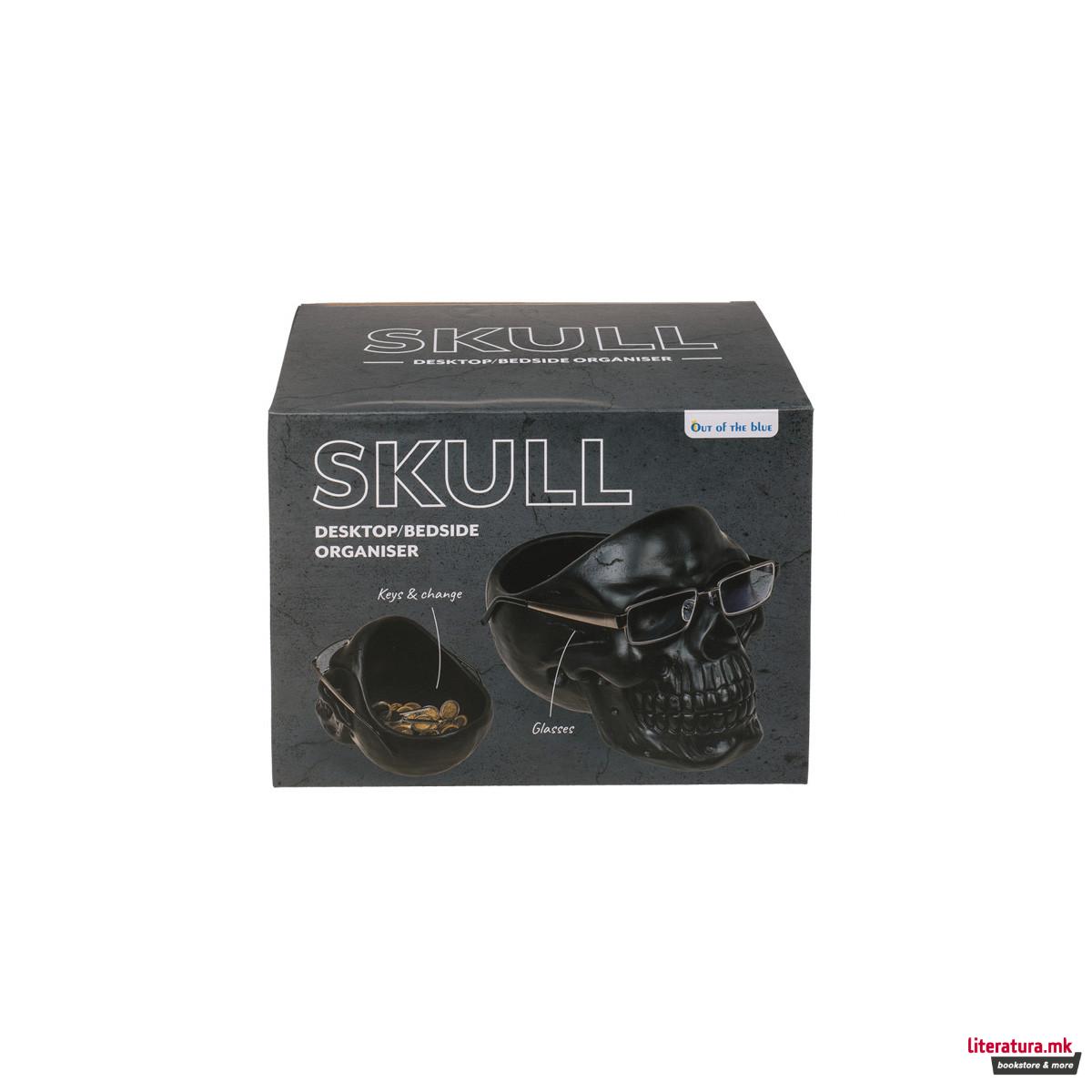 Организер и држач за очила 2 во 1 - Череп 