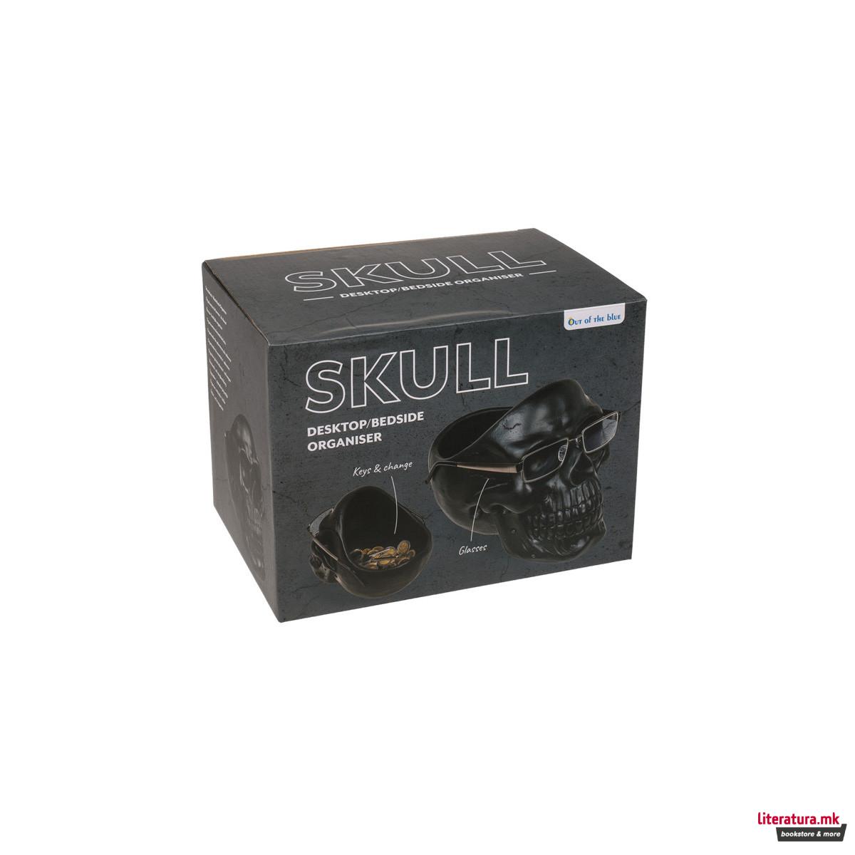 Организер и држач за очила 2 во 1 - Череп 