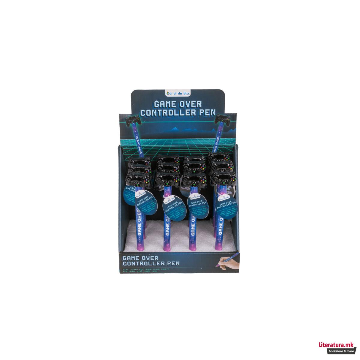 Пенкало со фигура - Game Over!, 16 cm 