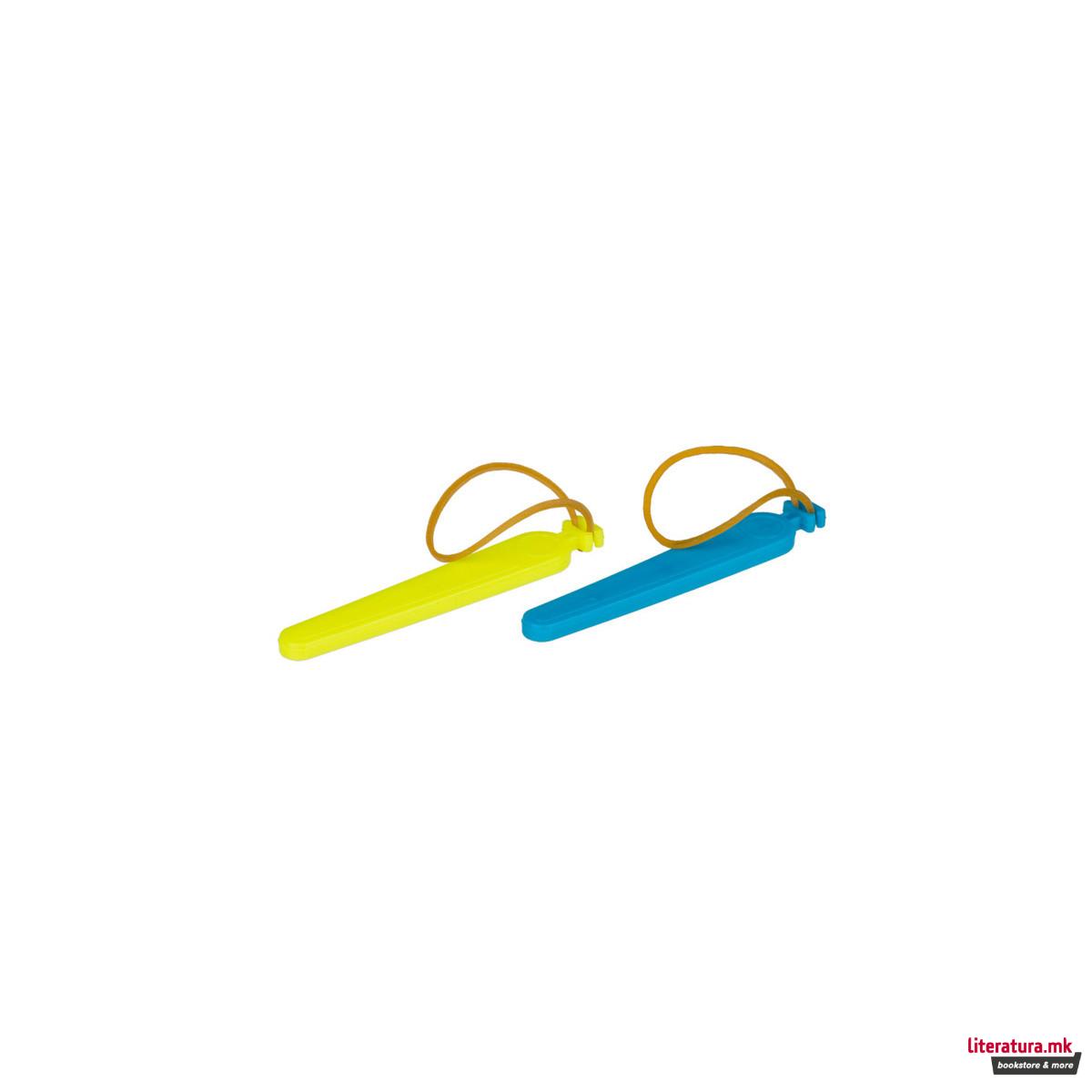 Играчка авионче со ластик за фрлање, 20 цм, 8 дизајни 