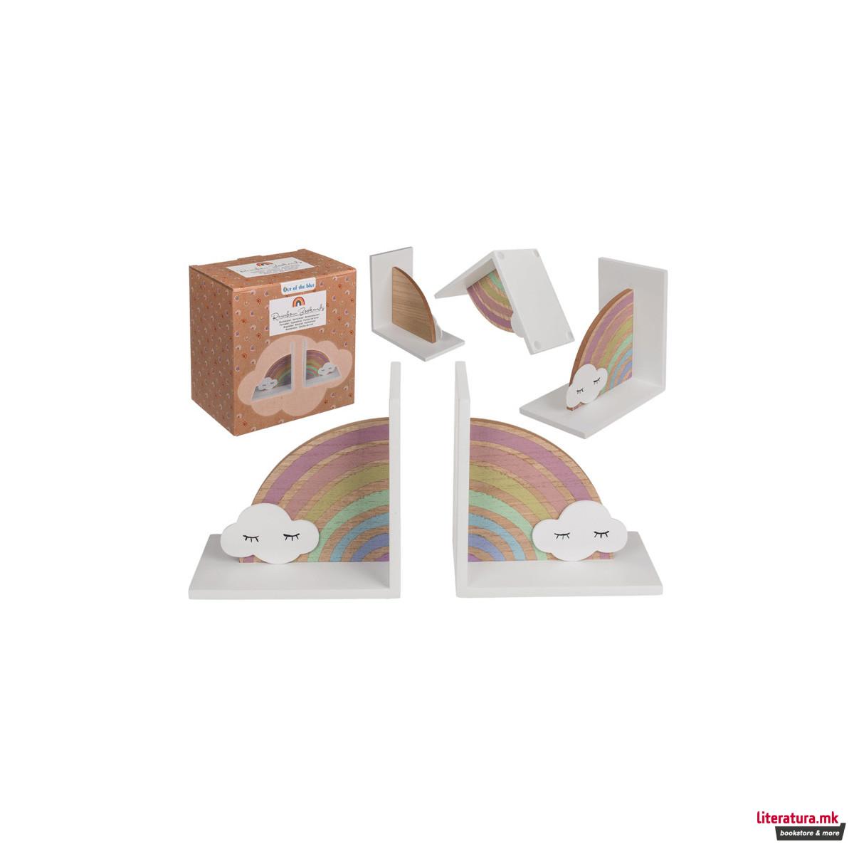 Сет држачи за книги - Rainbow 