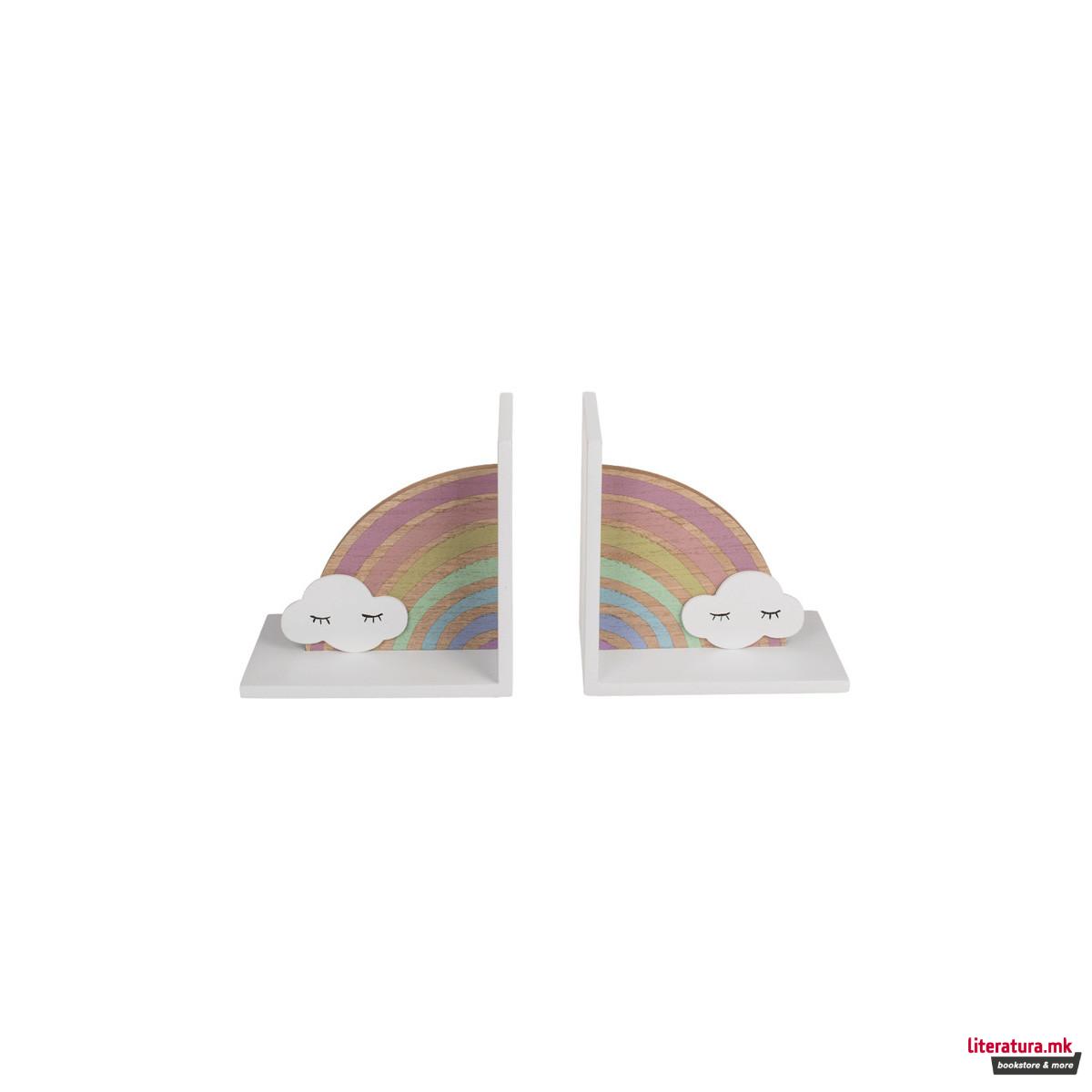 Сет држачи за книги - Rainbow 