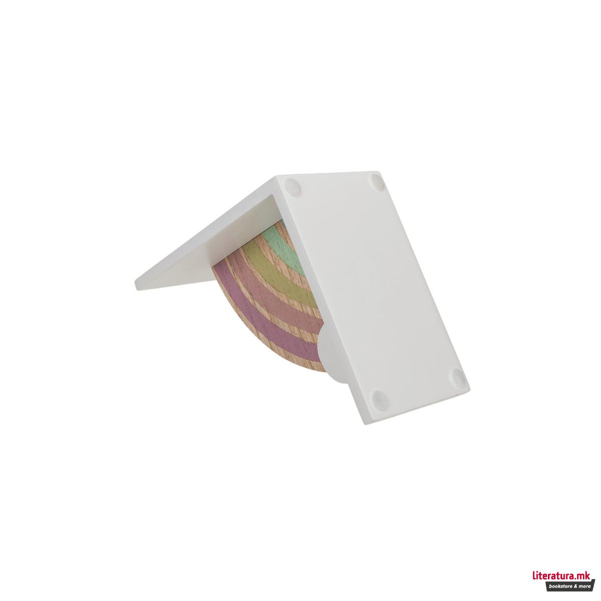 Сет држачи за книги - Rainbow 