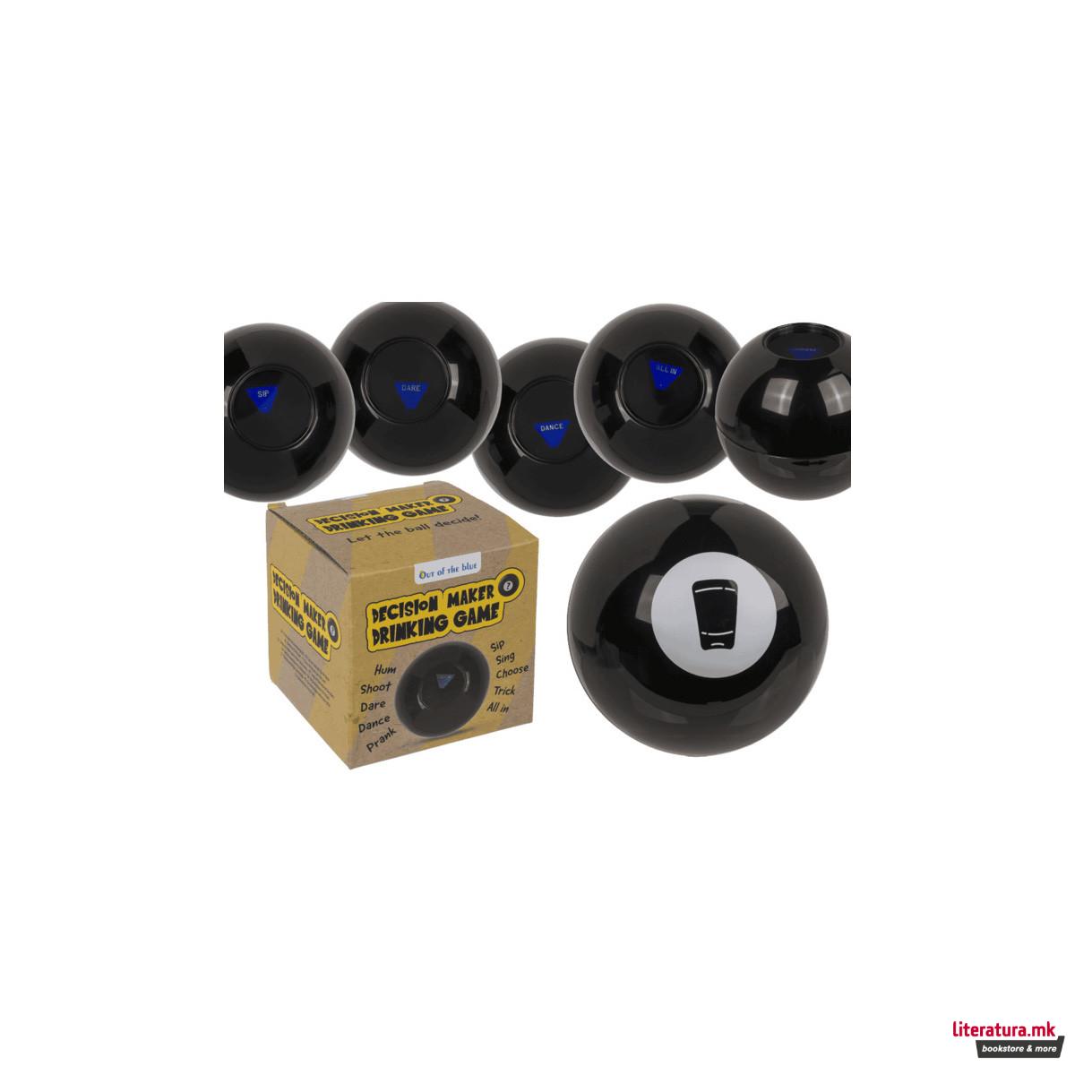 Интерактивна фигура, Decision Making Ball - Drinking Game 