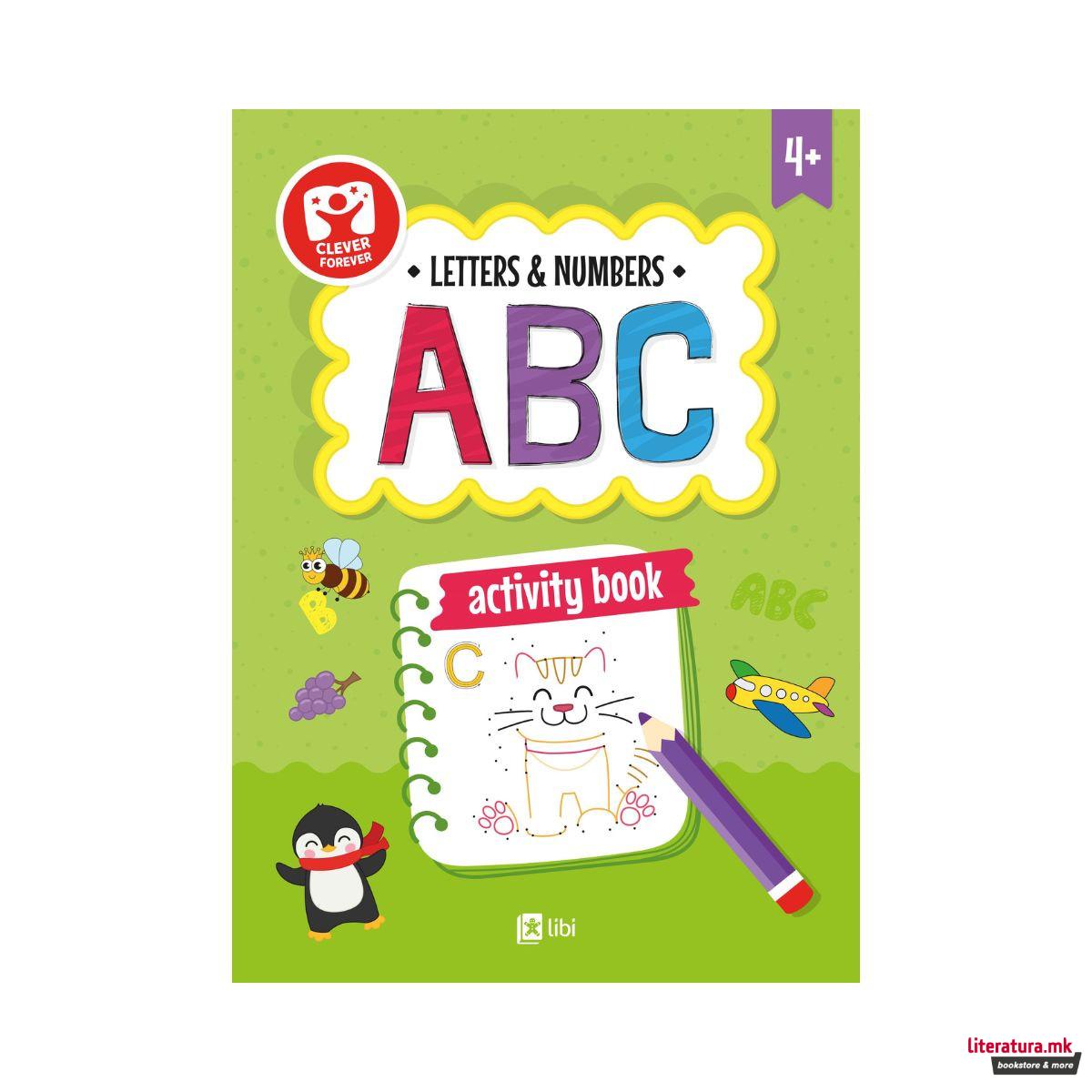 Letters and Numbers ABC activity book 