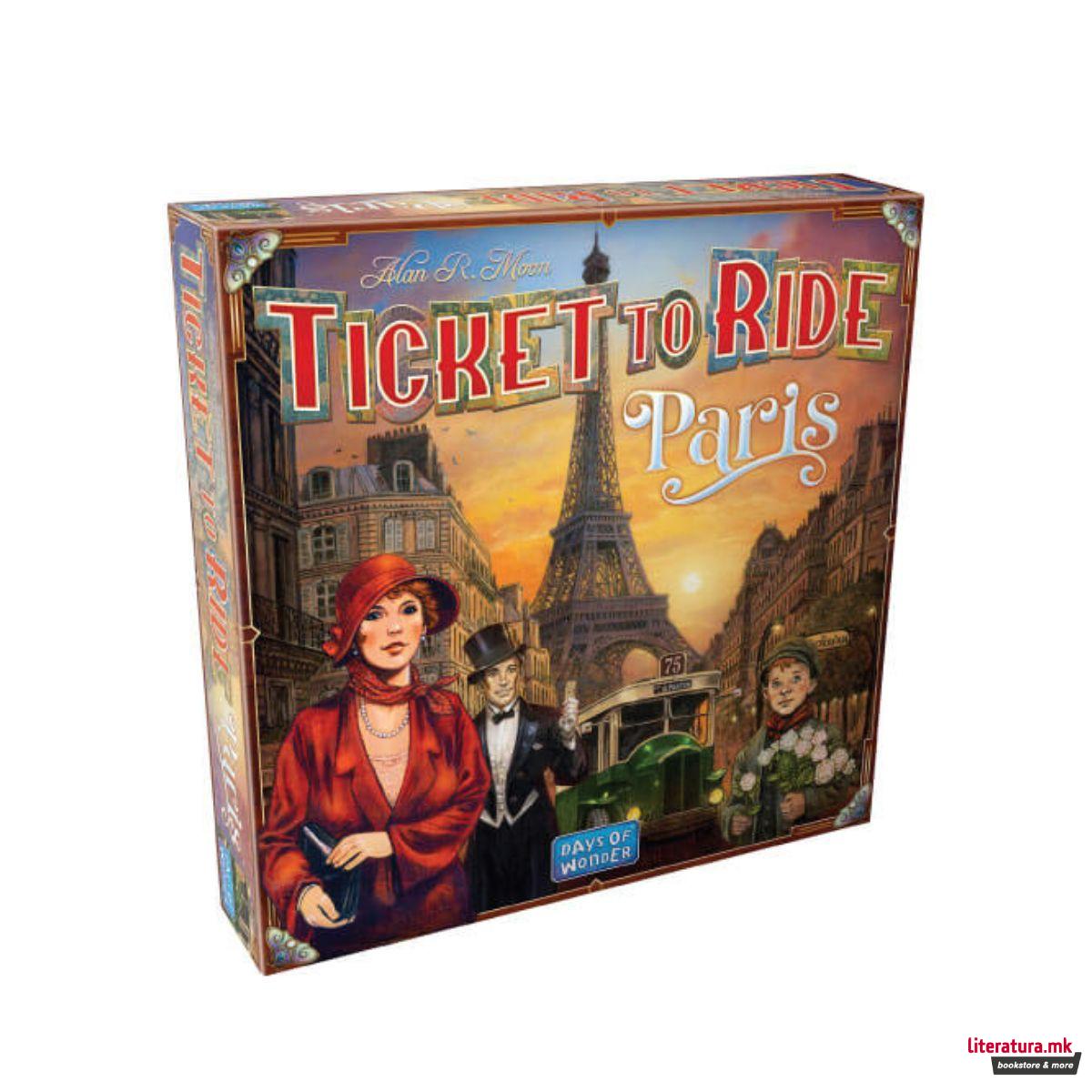 Друштвена игра, Ticket to Ride: Paris (MK)