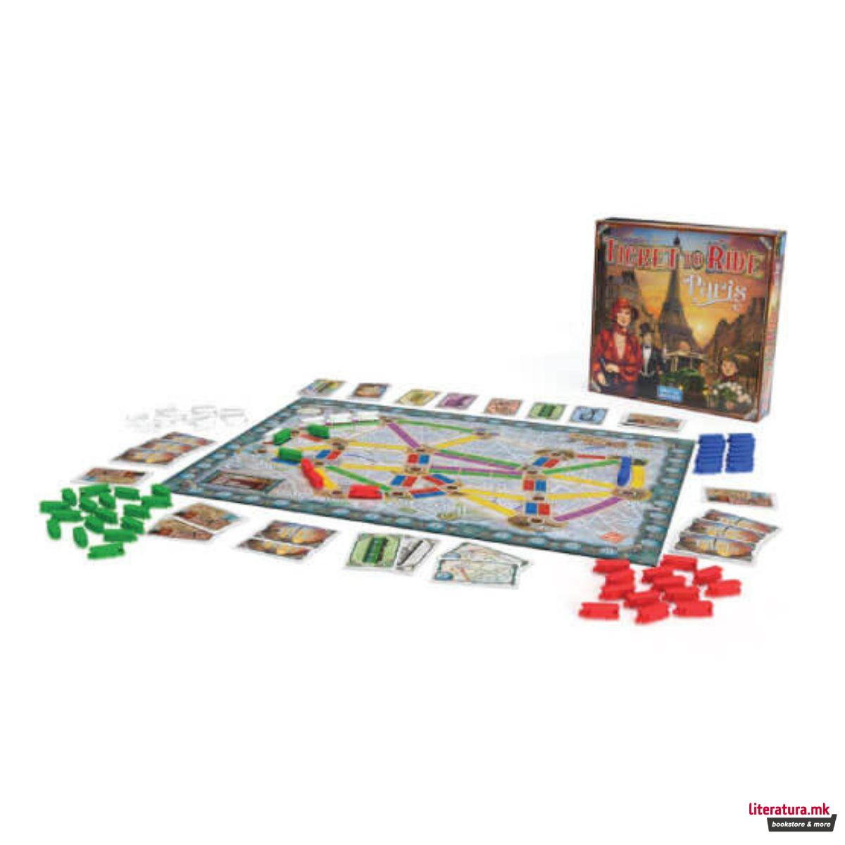 Друштвена игра, Ticket to Ride: Paris (MK)