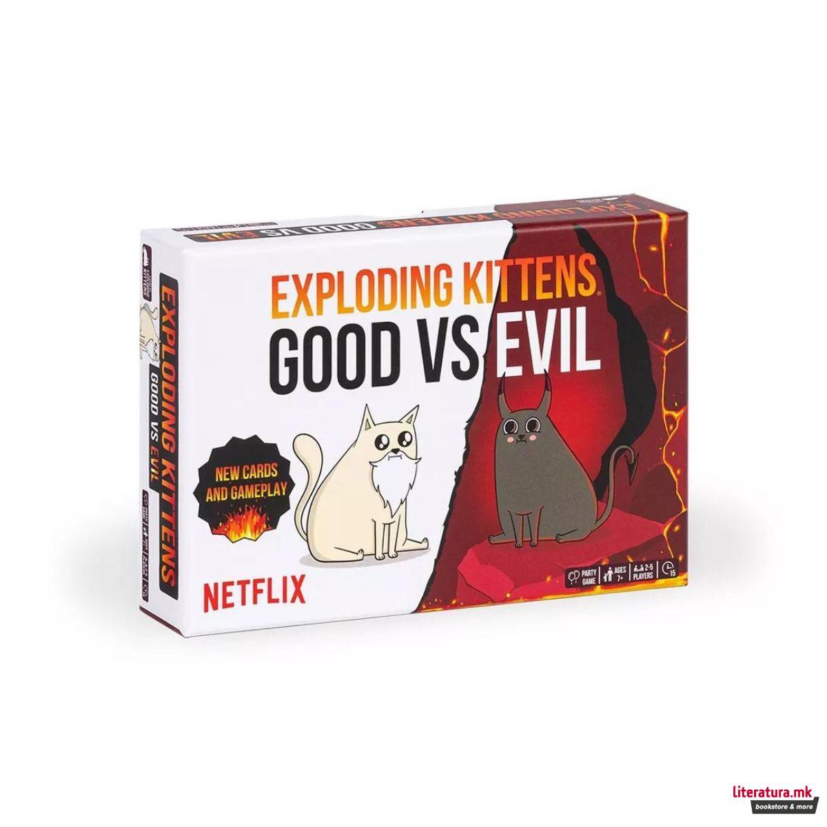 Друштвена игра, Exploding Kittens: Good vs. Evil