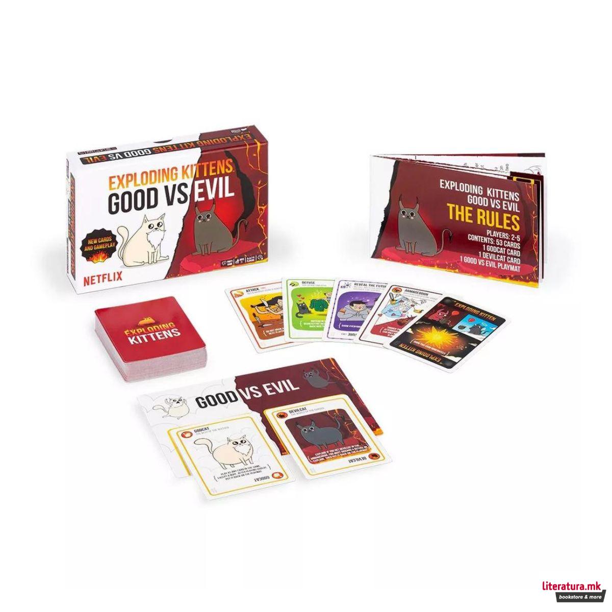 Друштвена игра, Exploding Kittens: Good vs. Evil