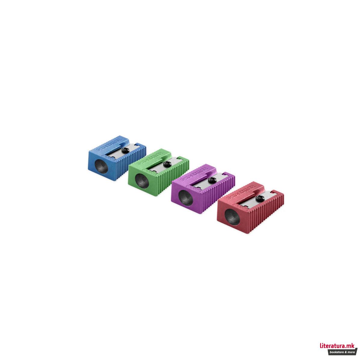 Острилка - метална, STAEDTLER® 510 10, 4 бои 