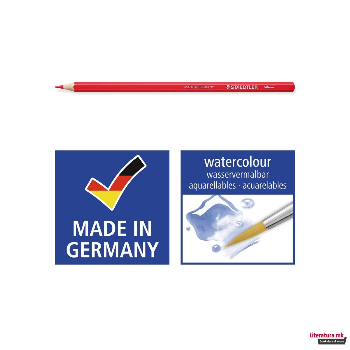 Сет од 12 дрвени акварели, STAEDTLER® Design Journey 