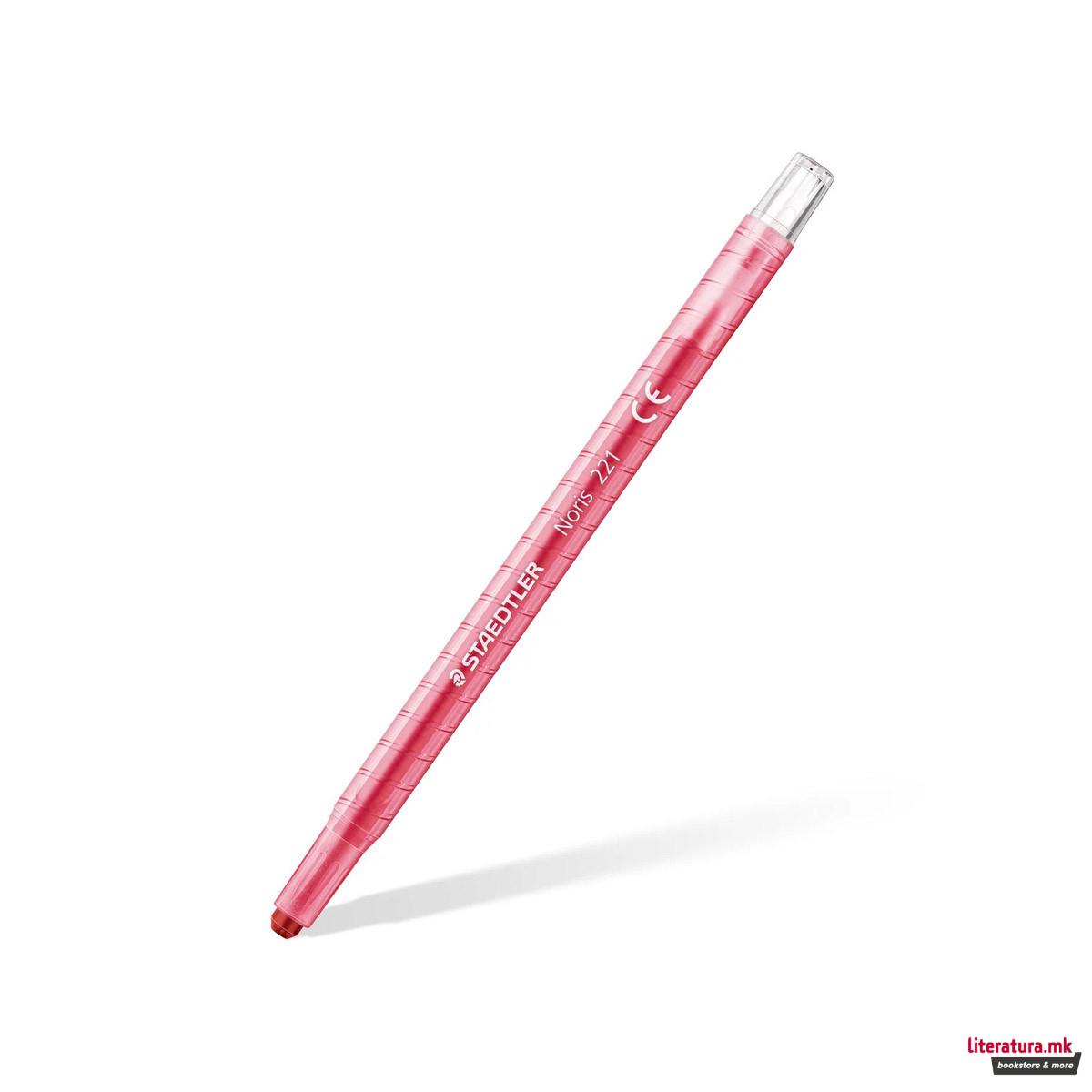 Сет од 12 восочни боици во пластична 'твистер' футрола, Noris® 221 