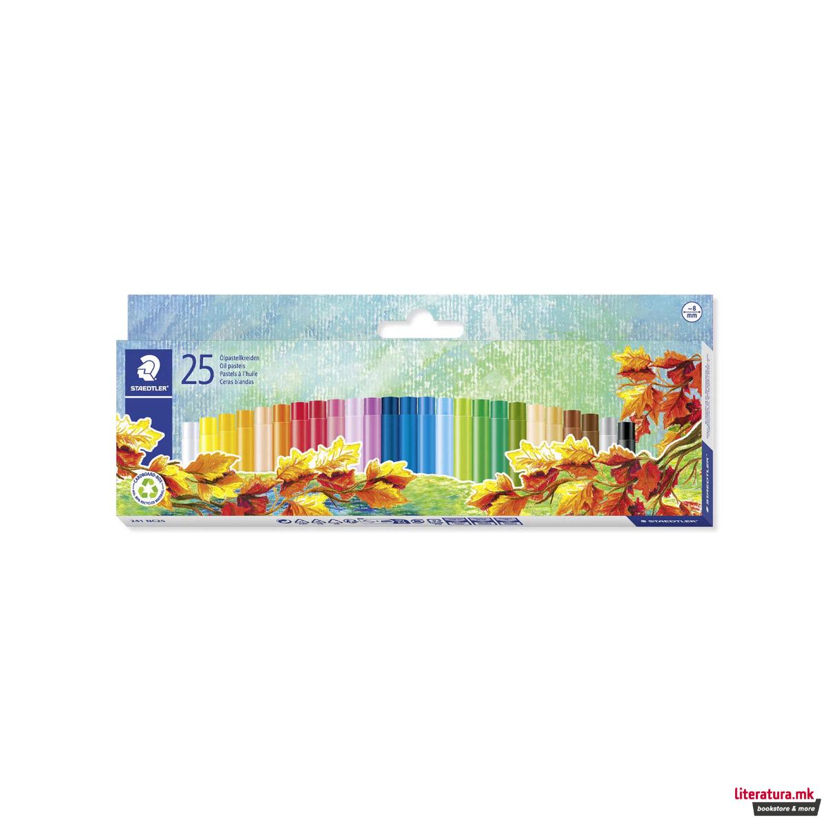 Сет од 25 мрсни пастели, Noris® 241 