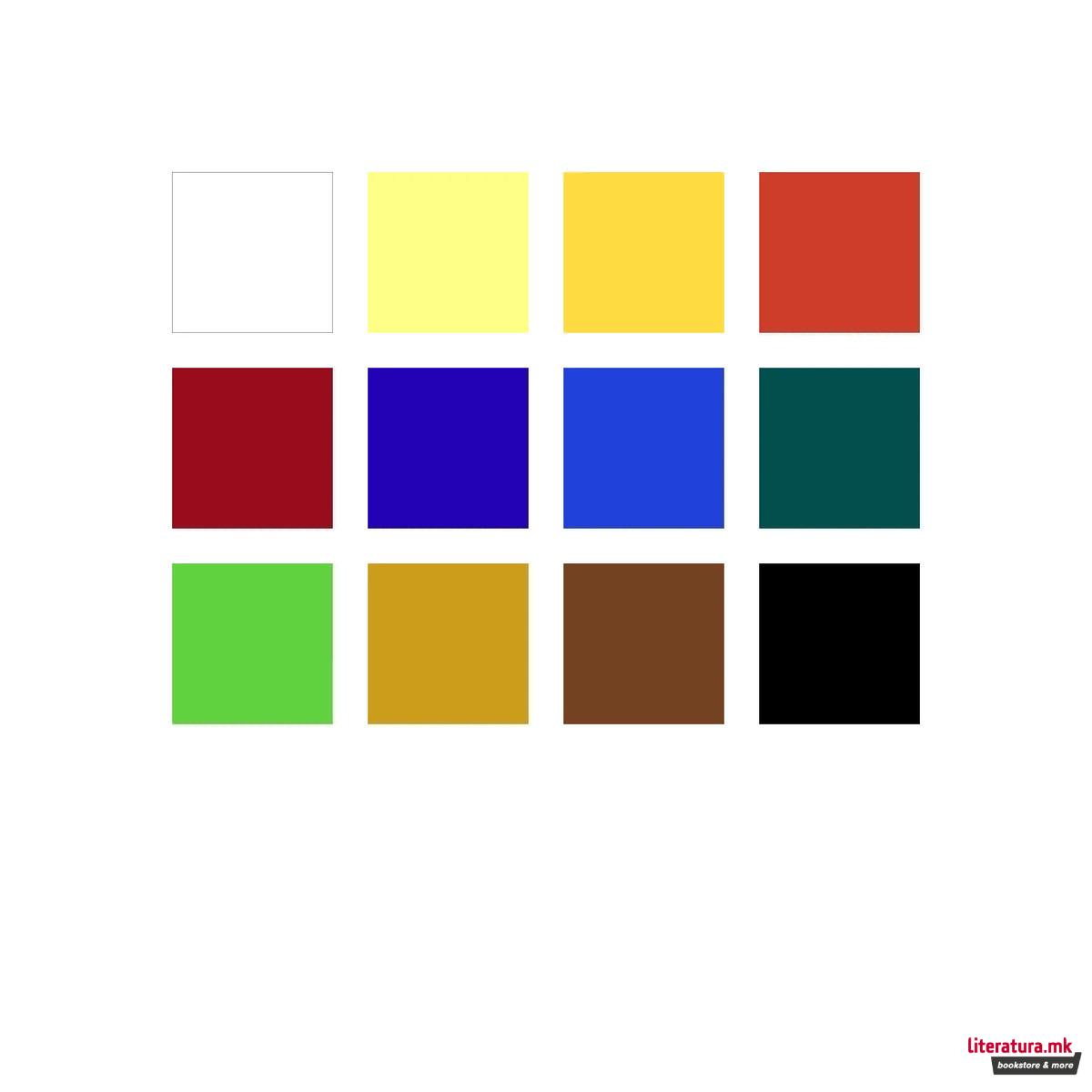 Сет од 12 акрилни бои, STAEDTLER® Design Journey 