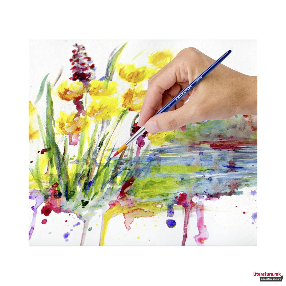 Сет од 3 четки за сликање, STAEDTLER® 989 