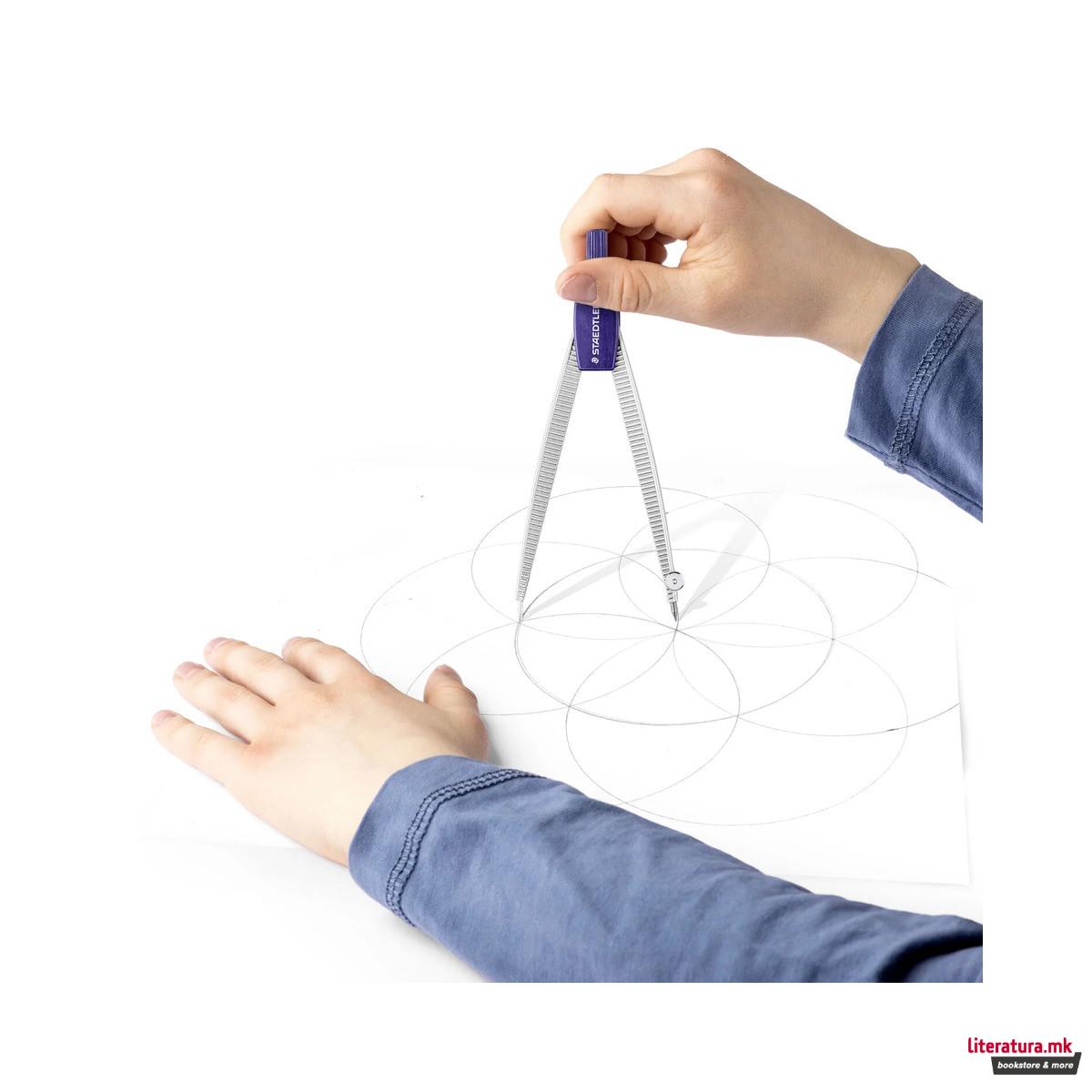 Метален шестар во кутија, Noris® 550 50, Ø300mm 