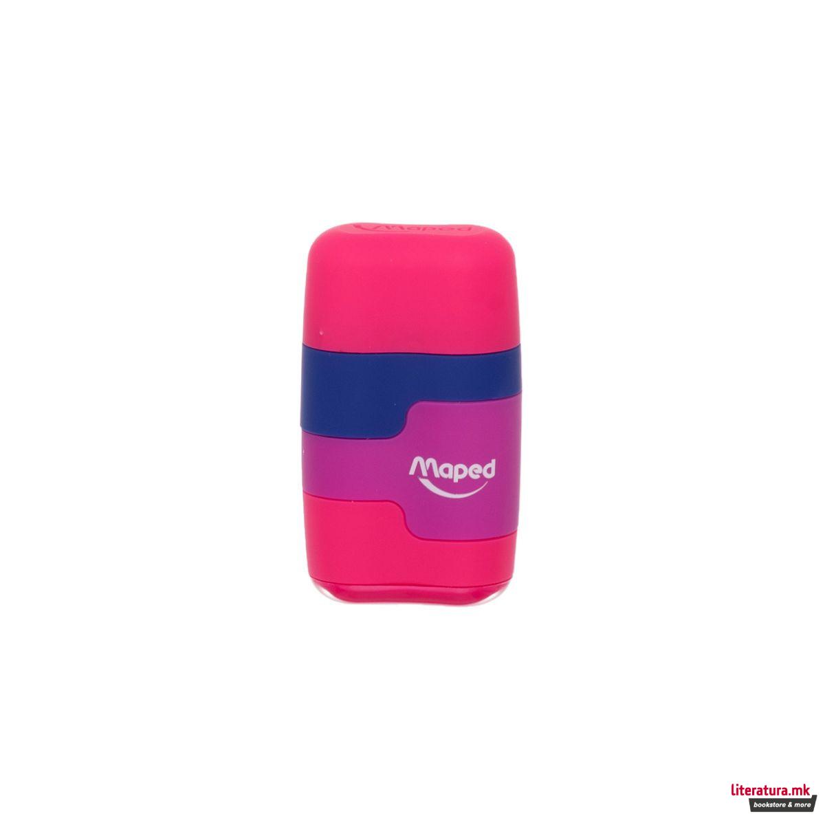 Острилка со гума, Connect Duo, 3 бои 