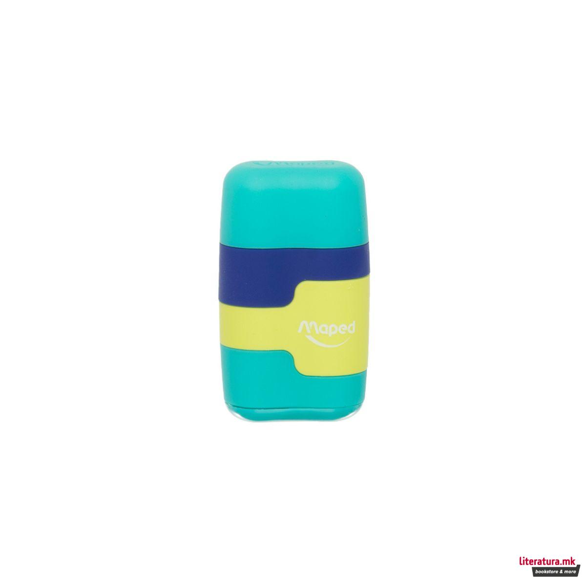 Острилка со гума, Connect Duo, 3 бои 