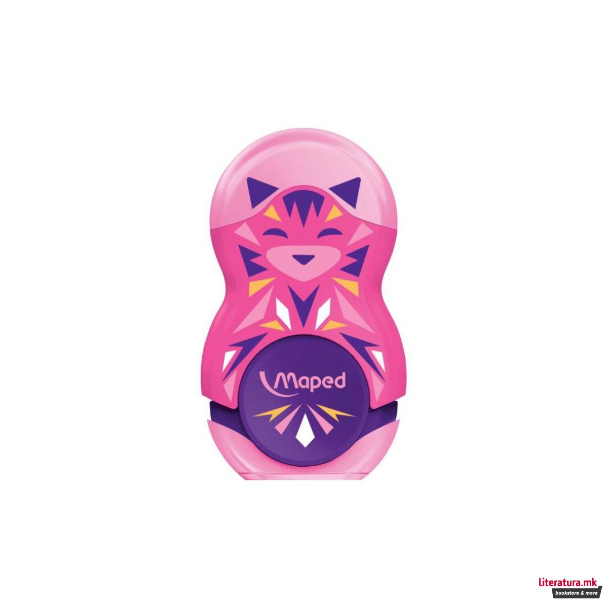 Острилка со гума, Loopy Mini Cute, 3 бои 