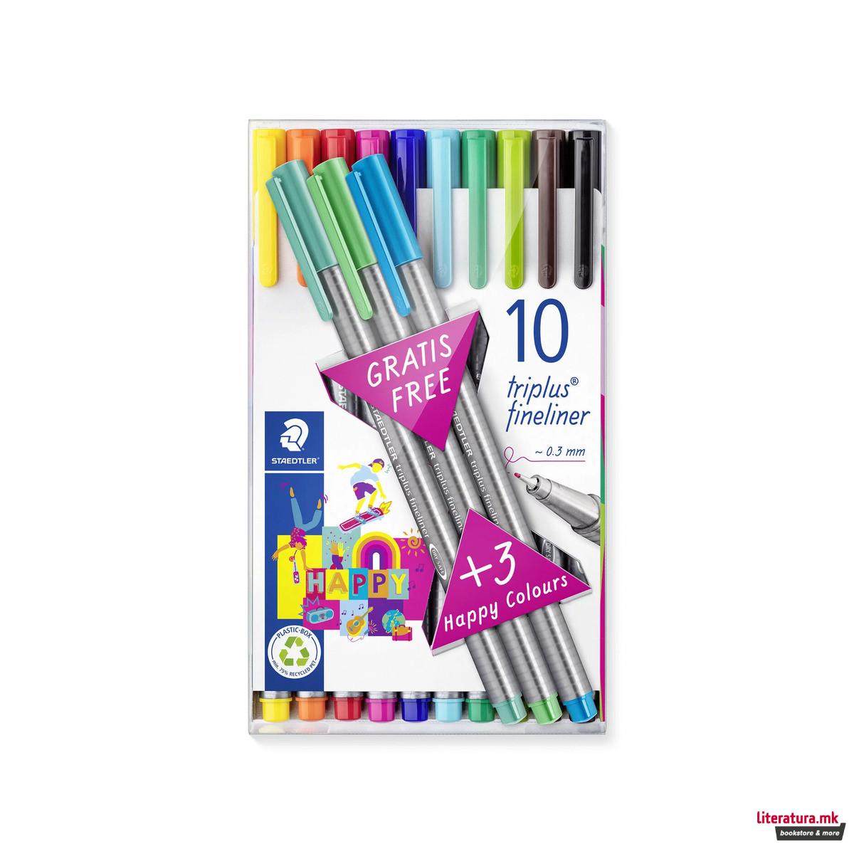 Сет од 10 фајнлајнери 334 