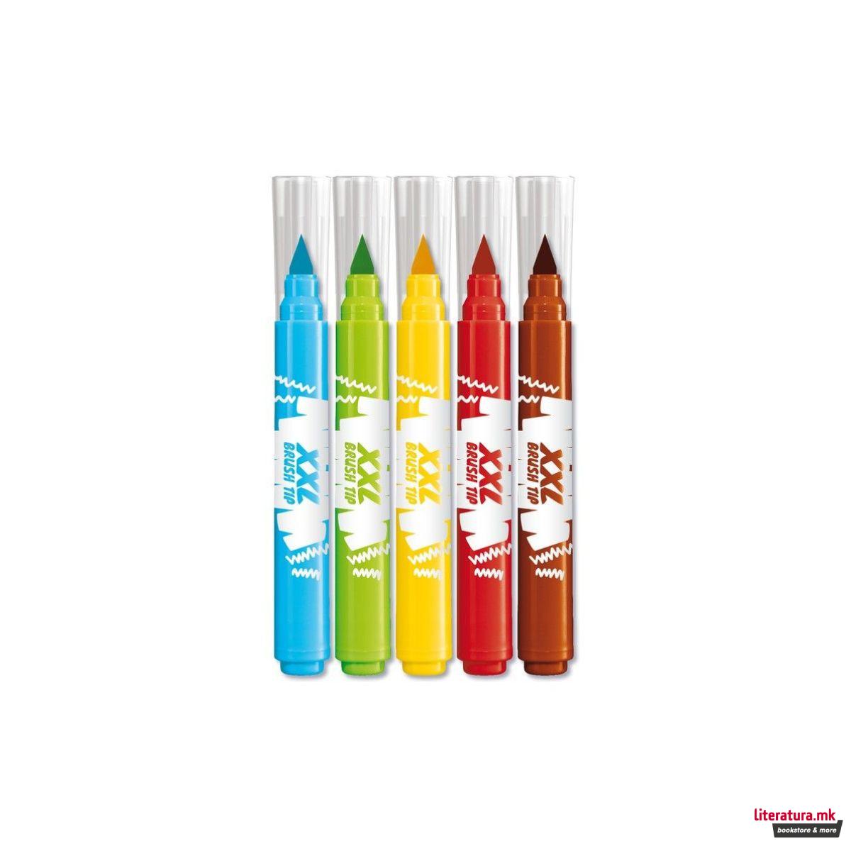 Сет од 5 XXL фломастери, Color'Peps XXL 