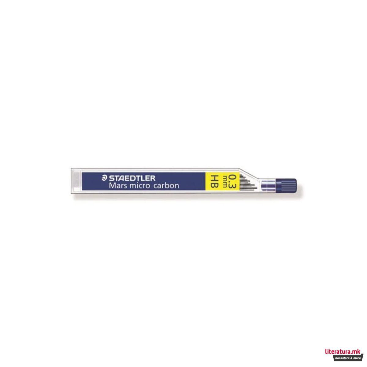 Мини за технички молив, Mars® micro carbon 250, 0.3mm 