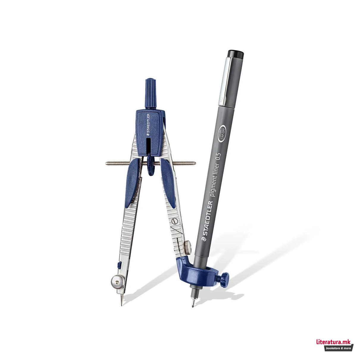 Метален шестар, STAEDTLER® 553 Quick Setting, Ø360mm 