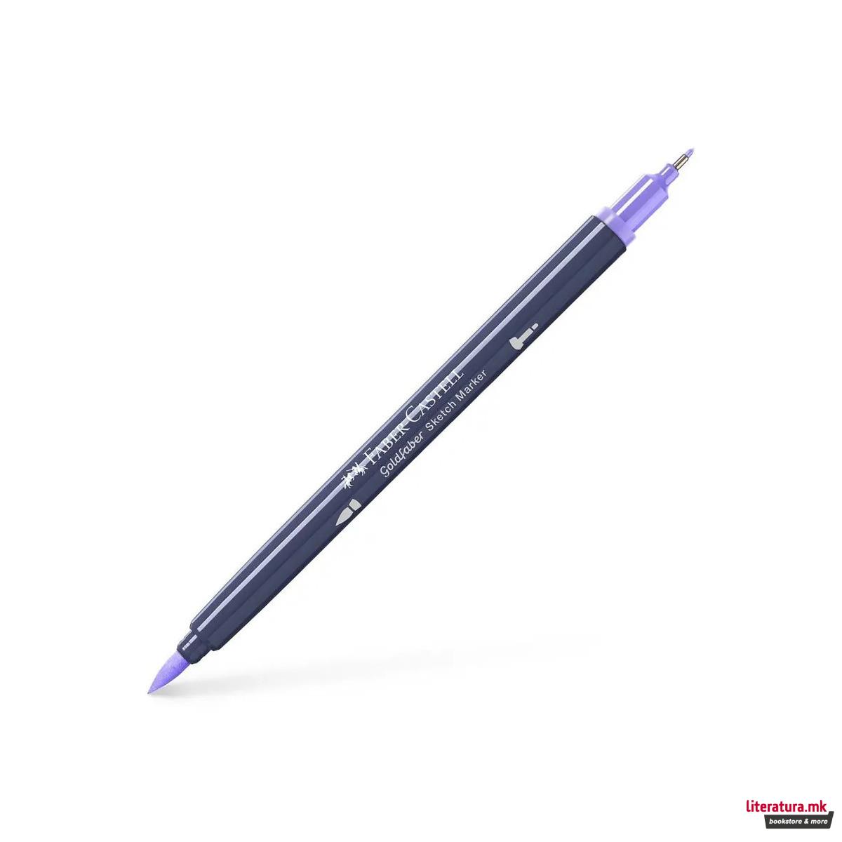 Двостран скеч маркер, Goldfaber - Lavender Light 