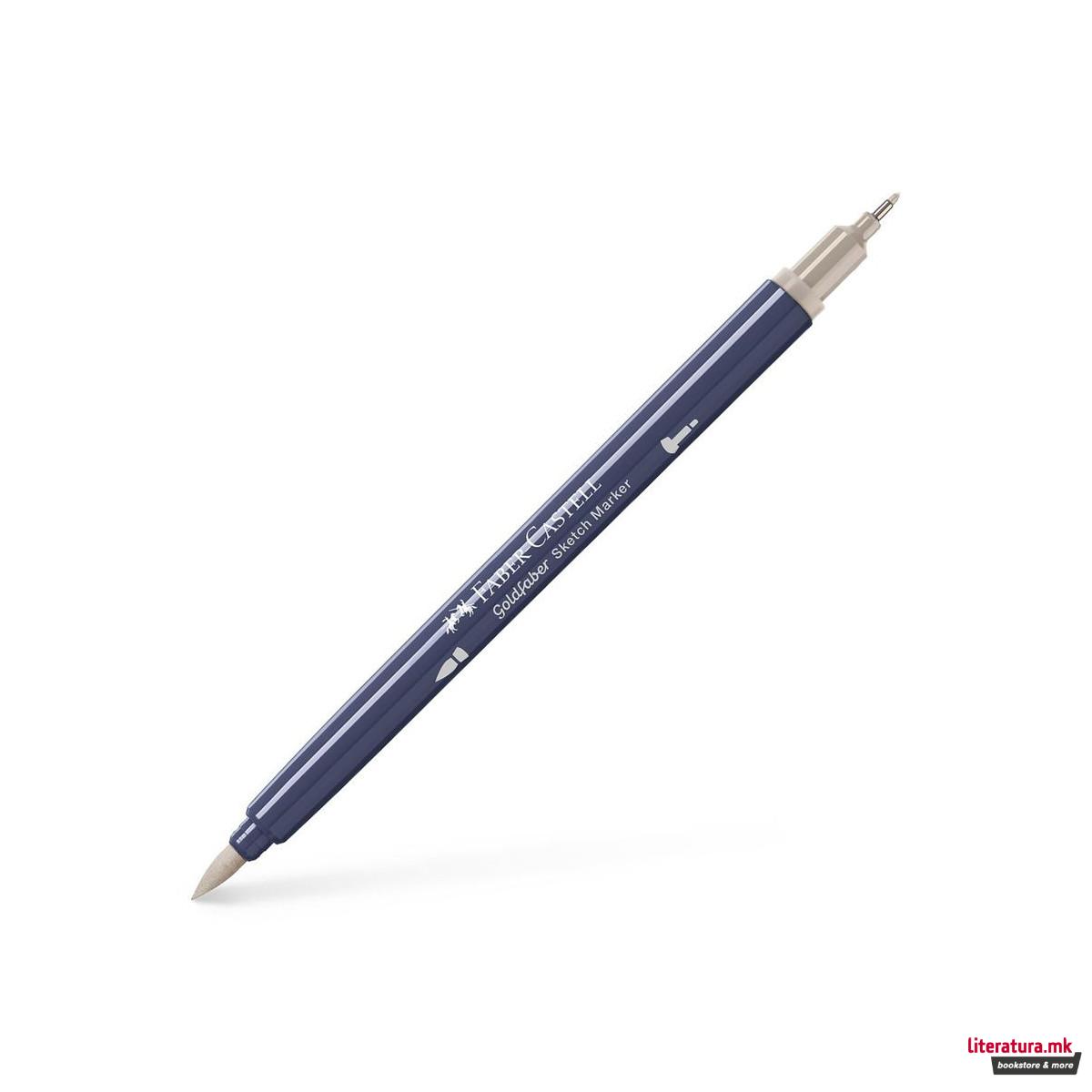 Двостран скеч маркер, Goldfaber - Warm Grey III 