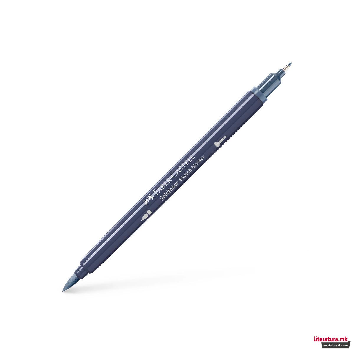 Двостран скеч маркер, Goldfaber - Cold Grey XIII 