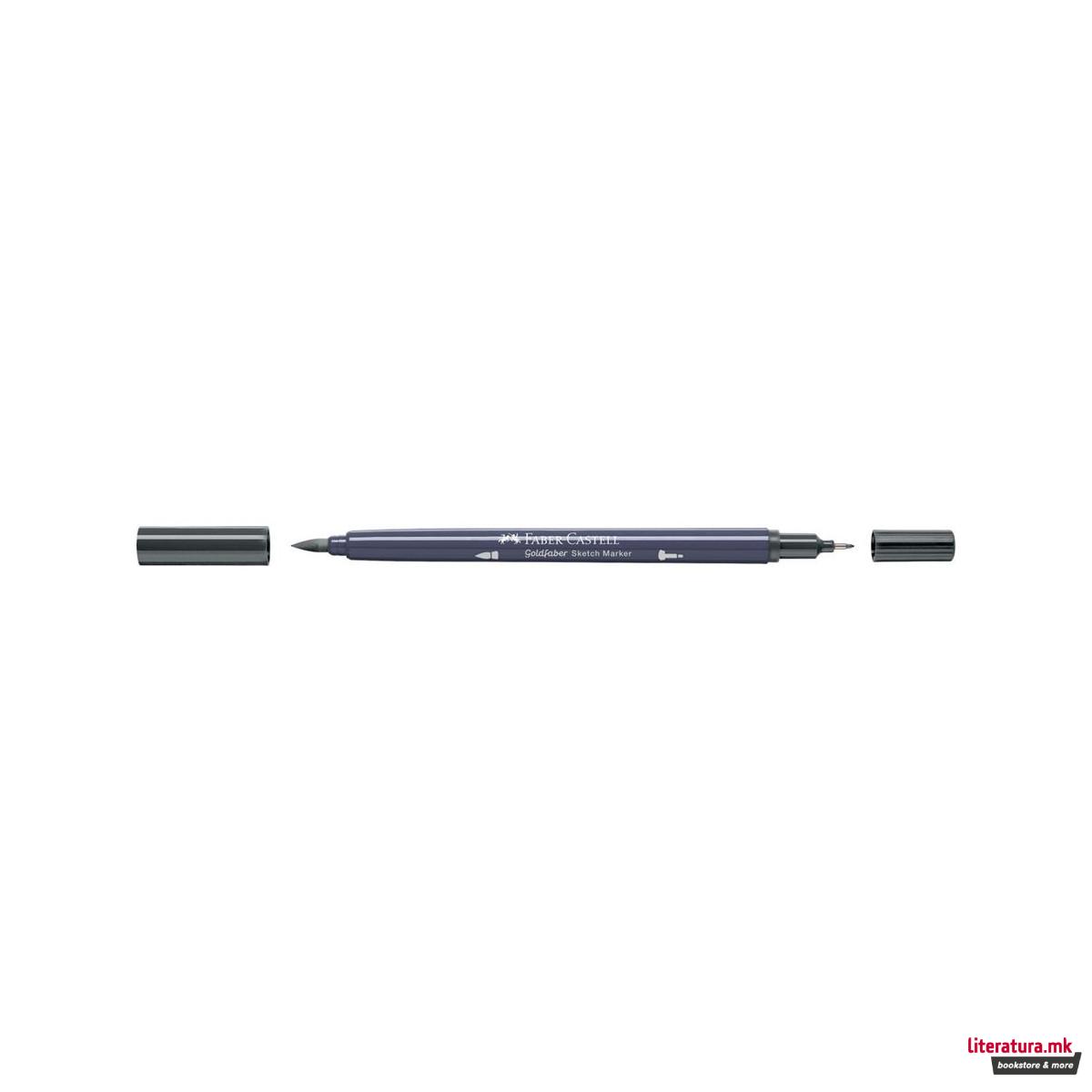 Двостран скеч маркер, Goldfaber - Neutral Grey IV 