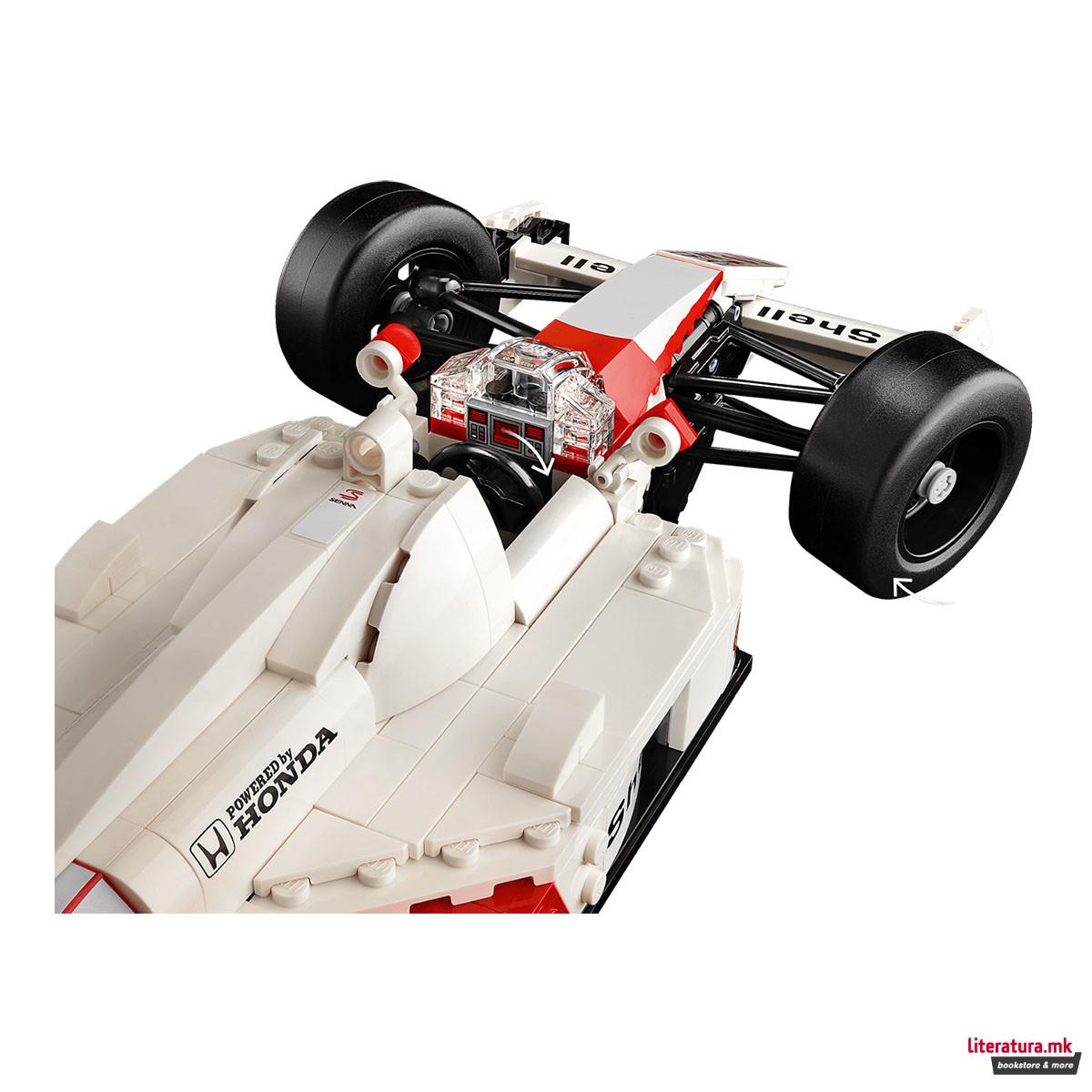 LEGO коцки, Icons, McLaren MP4/4 & Ayrton Senna 