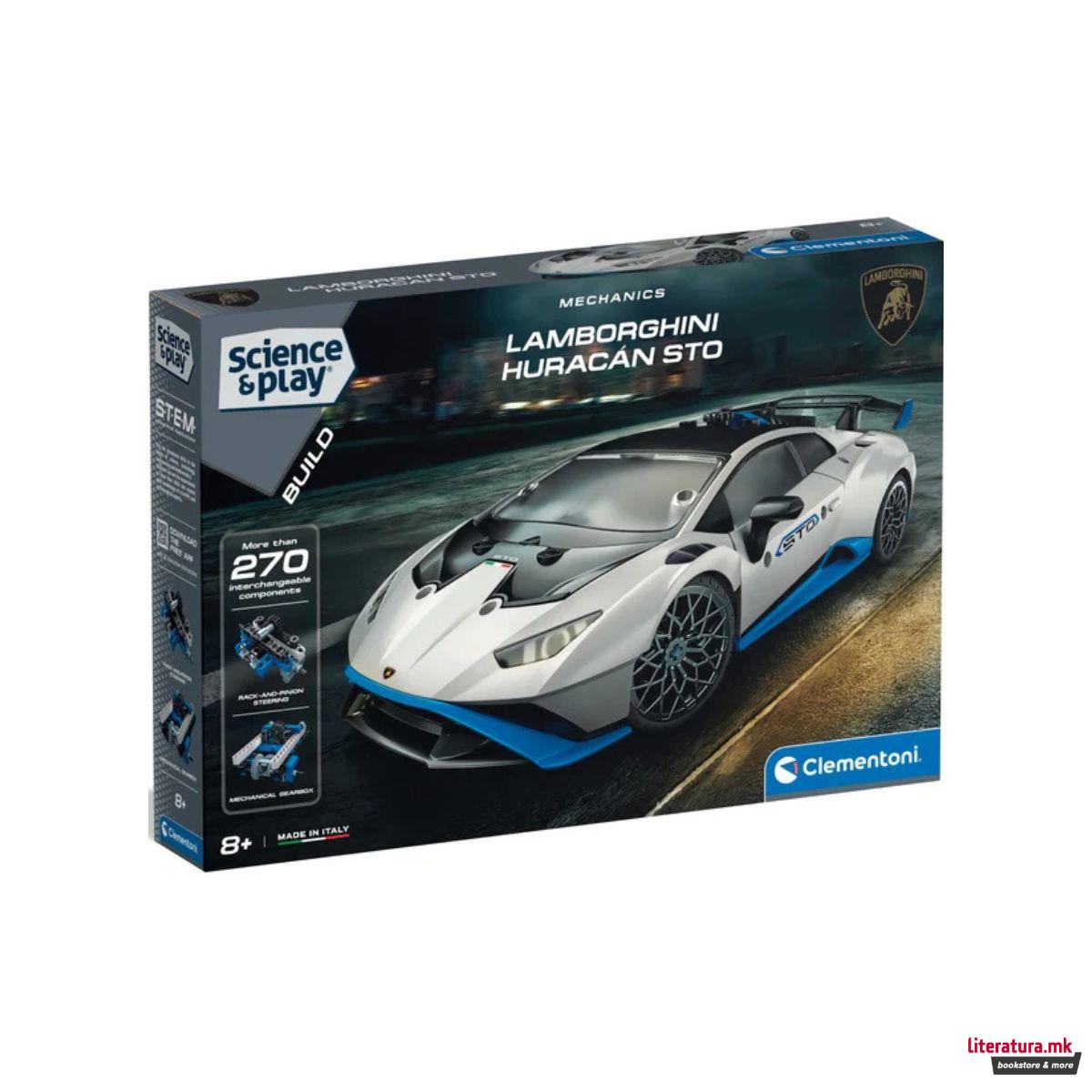 СТЕМ сет, Science&Play: Build - Mechanics: Lamborghini Huracan Sto 