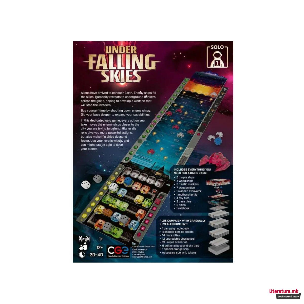 Друштвена игра, Under Falling Skies 