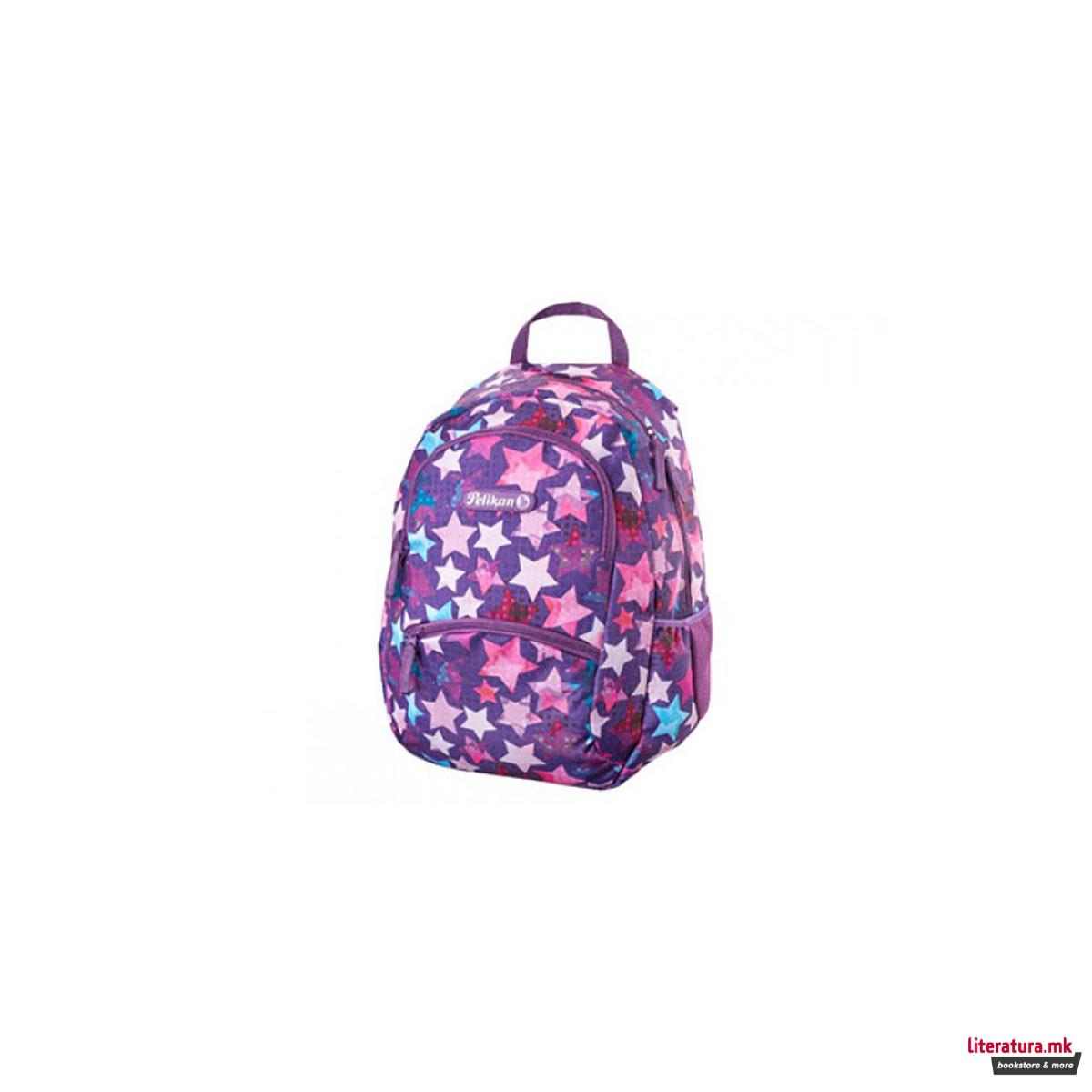 Училишен ранец, Pelikan, Zipper Pocket Style, Stars 